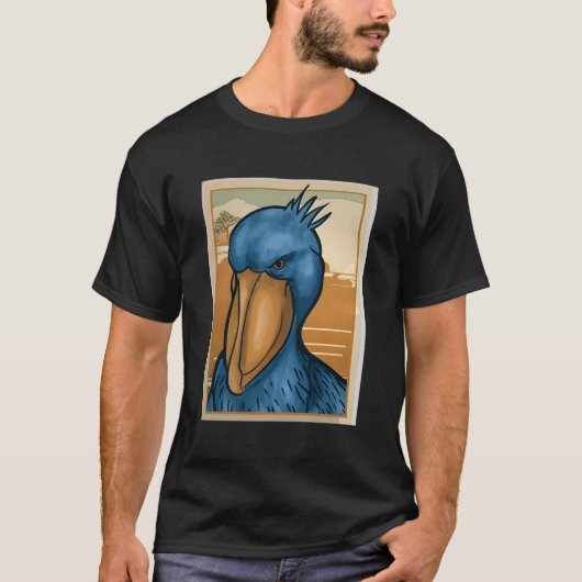 ニワトリ鳥類学者ニワトリ Tシャツ (正面)