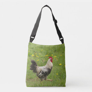 ニワトリ, オスニワトリ, 動物, 鳥, 農場, 農業, クロスボディバッグ