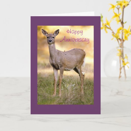 ニワトリ カード (黄色い花)