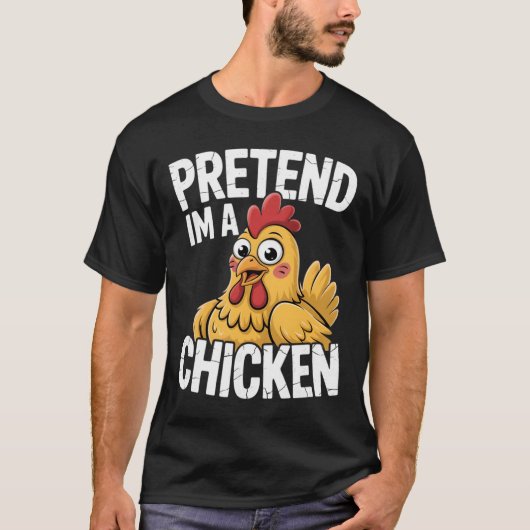 ニワトリ コスチューム _1 Tシャツ (正面)