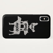 ニワトリ ブタ ウシ にわとり 牛 豚 農家 Case-Mate iPhoneケース (裏面(横))