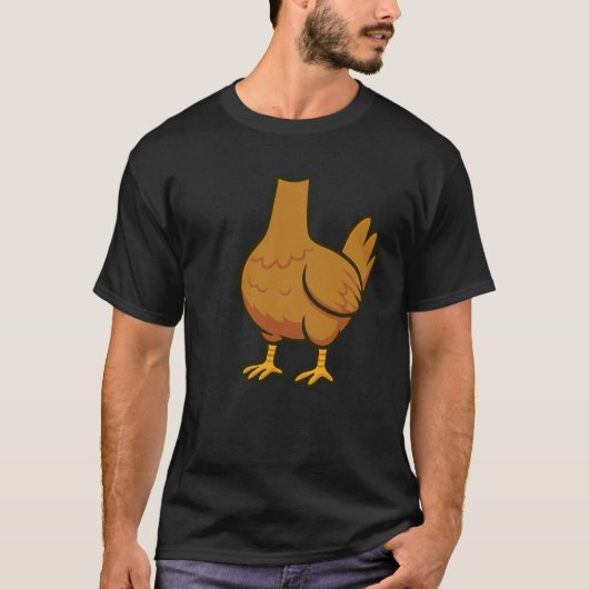 ニワトリ 動物 コスチューム Tシャツ (正面)