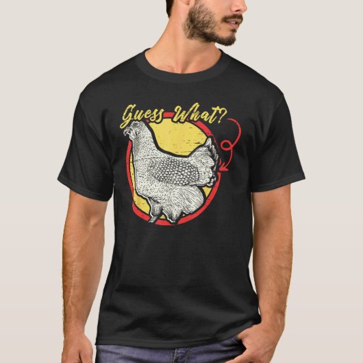 ニワトリ 鶏 Tシャツ (正面)