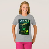 ニワトリ： 6500万年の歴史 Tシャツ (正面フル)