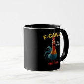 ニワトリ F-CAW-F F-caw-F マグカップ (正面右)
