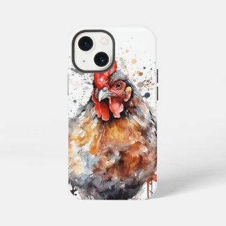 ニワトリ iPad iPhone ケース 水彩画 メスニワトリ オンドリ