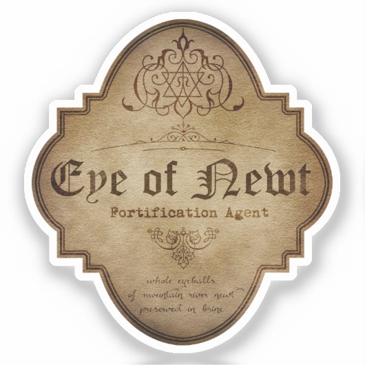 ニワトリDCの目 シール (正面)