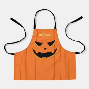 ニングジャックO'ランタンパンプキンハロウィンキッズ エプロン