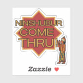 ニンシュブルールがやって来た シール (シート)