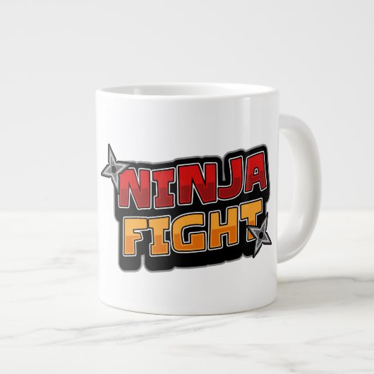 ニンジャファイト ジャンボコーヒーマグカップ (正面右)