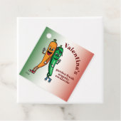 ニンジンとペッパーpals漫画エスカベチェ漬物 フェイバータグ (インサイチュ)