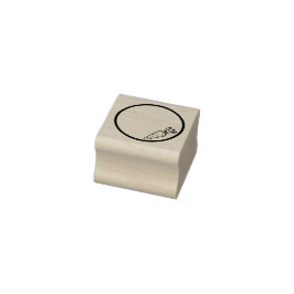 ニンジンと円 ラバースタンプ