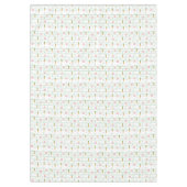 ニンジンと卵のストライプ テーブルクロス (正面)