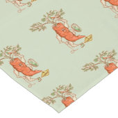 ニンジンと戦うおもしろい野菜 ショートテーブルランナー (コーナー)