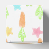 ニンジンと星パターン フェイバーボックス (上部)