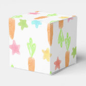 ニンジンと星パターン フェイバーボックス (裏面サイド)