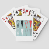 ニンジンのアイコンオレンジ色の白黒トランプ トランプ (裏面)