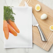 ニンジンのキッチンタオル キッチンタオル (四つ折り)