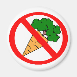 ニンジンはダメ! マグネット