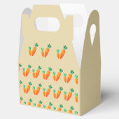 ニンジンをテーマにしたビーフボックス – イースターパーティーに最適 フェイバーボックス (オープン)