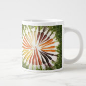 ニンジンカラフル野菜レインボパターンガーデン ジャンボコーヒーマグカップ (右)