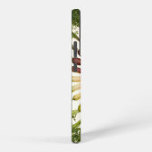 ニンジンカラフル野菜レインボパターンガーデン SAMSUNG GALAXYケース (右側面)