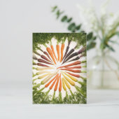 ニンジンカラーホイール ポストカード (スタンド正面)