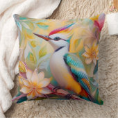 ニンジンギョクドリファンタジー鳥 クッション (ブランケット)