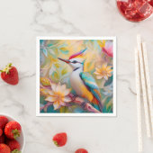 ニンジンギョクドリファンタジー鳥 スタンダードカクテルナプキン (インサイチュ)