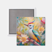 ニンジンギョクドリファンタジー鳥 マグネット (正面/裏面)