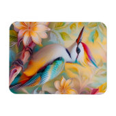 ニンジンギョクドリファンタジー鳥 マグネット (横)