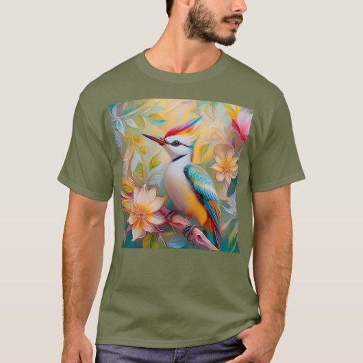 ニンジンギョクドリファンタジー鳥 Tシャツ (正面)