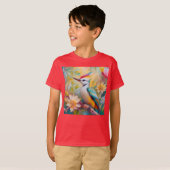 ニンジンギョクドリファンタジー鳥 Tシャツ (正面フル)