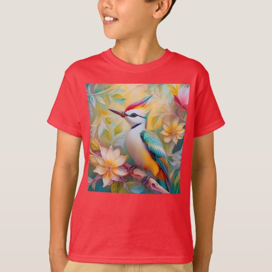 ニンジンギョクドリファンタジー鳥 Tシャツ (正面)