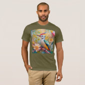 ニンジンギョクドリファンタジー鳥 Tシャツ (正面フル)