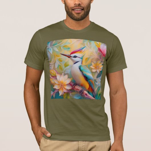 ニンジンギョクドリファンタジー鳥 Tシャツ (正面)