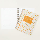 ニンジンパーソナライズされた野菜 プランナー手帳 (ディスプレー)