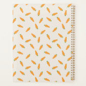 ニンジンパーソナライズされた野菜 プランナー手帳 (裏面)