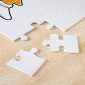 ニンジン交通監視人駐車チケット ジグソーパズル (側面)