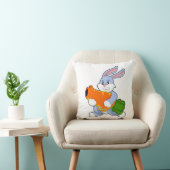 ニンジン付きウサギ クッション (椅子)