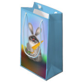 ニンジン付きウサギ スモールペーパーバッグ (正面アングル)