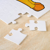 ニンジン付き馬 ジグソーパズル (側面)