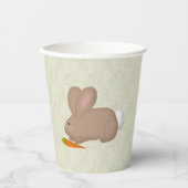 ニンジン入りバニー 紙コップ (正面)