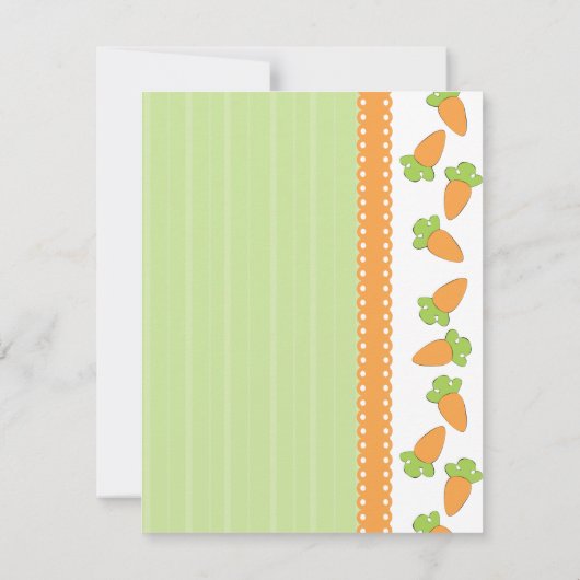 ニンジン園 招待状 (裏面)