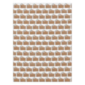 ニンジン層ケーキクリームチーズつや消しデザート テーブルクロス (正面)