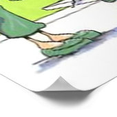 ニンジン手術おもしろい漫画ポスター ポスター (角)