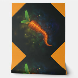 ニンジン柄の壁紙 壁紙