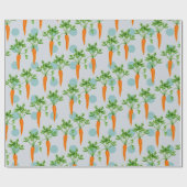 ニンジン模様 ラッピングペーパー (フラット)