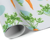 ニンジン模様 ラッピングペーパー (ロールコーナー)