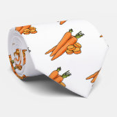 ニンジン漫画イラストレーション ネクタイ (ロール)